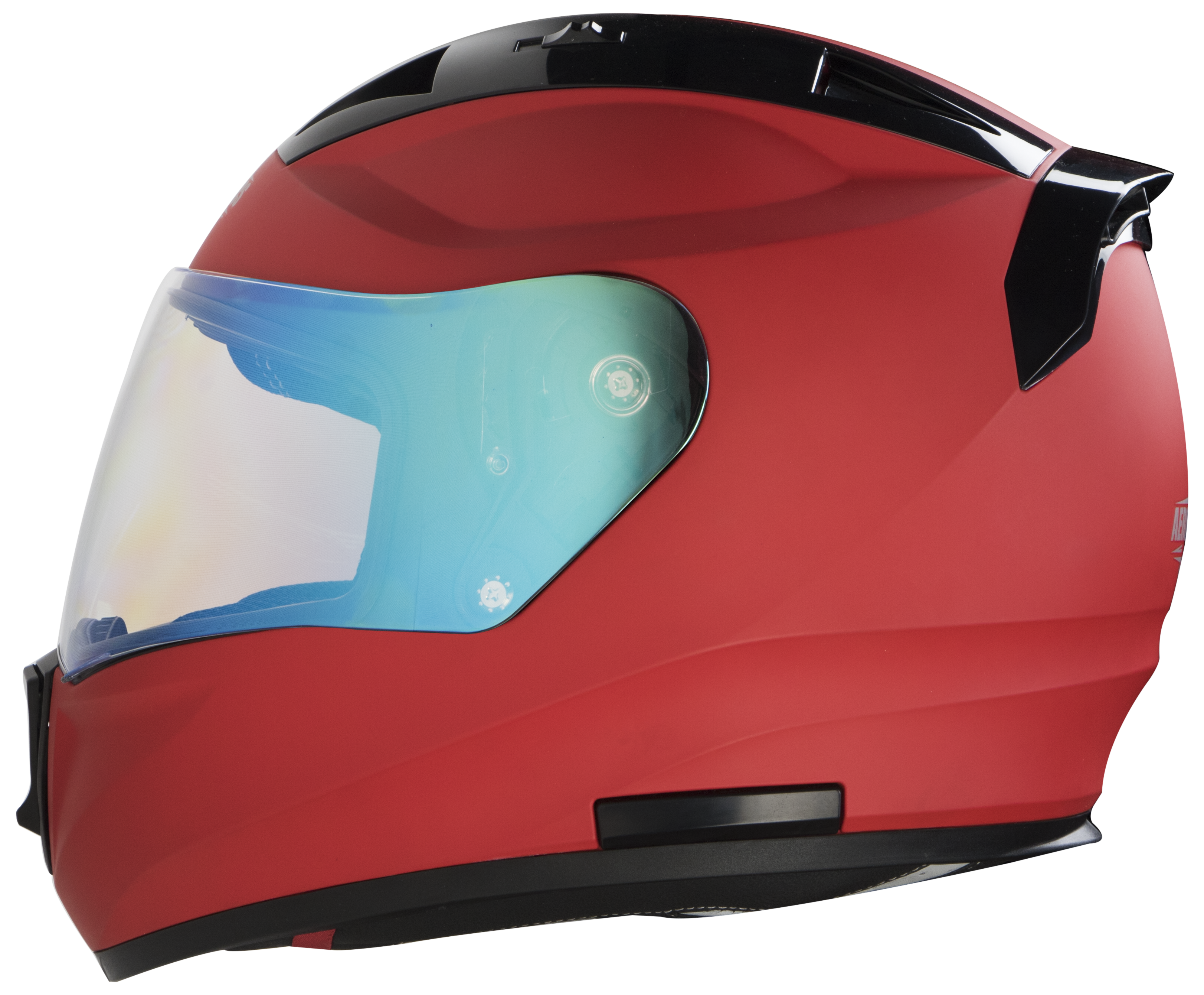 SA-1 Aeronautics Mat Sports Red (Fitted With Clear Visor Extra Blue Night Vision Visor Free)